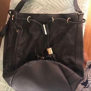 See by Chloe "Vickie" Draw String Bucket Bag Large